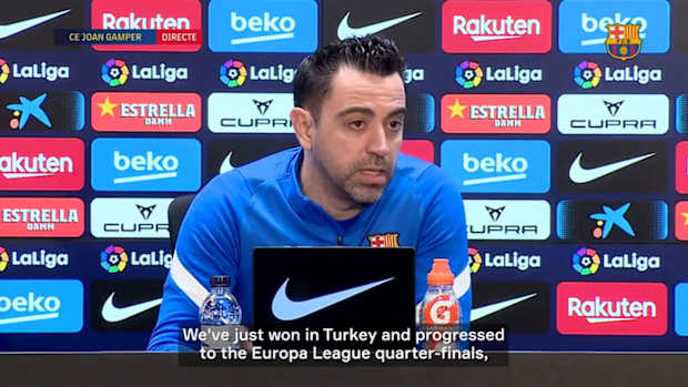 Xavi: 'We want to show we can compete at Bernabéu'